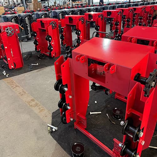 KOIVI mower equipment assembly process