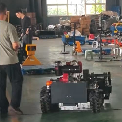 KOIVI professional mower product testing